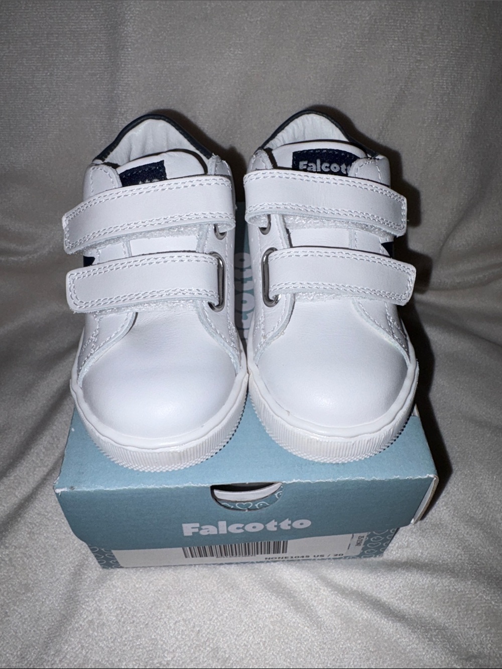 NWT NATURINO Falcotto Salazar 3 VL in White-Navy - Picture 8 of 14